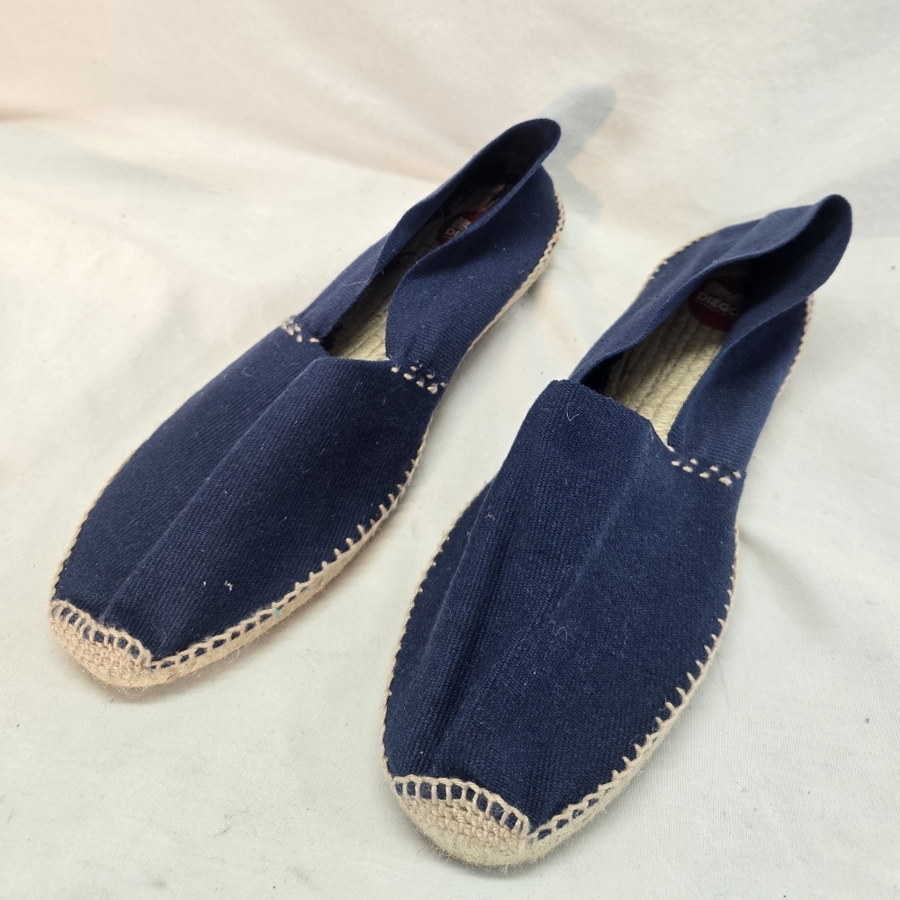 Diegos Espadrilles Men's Size 47 Navy Blue Shoes